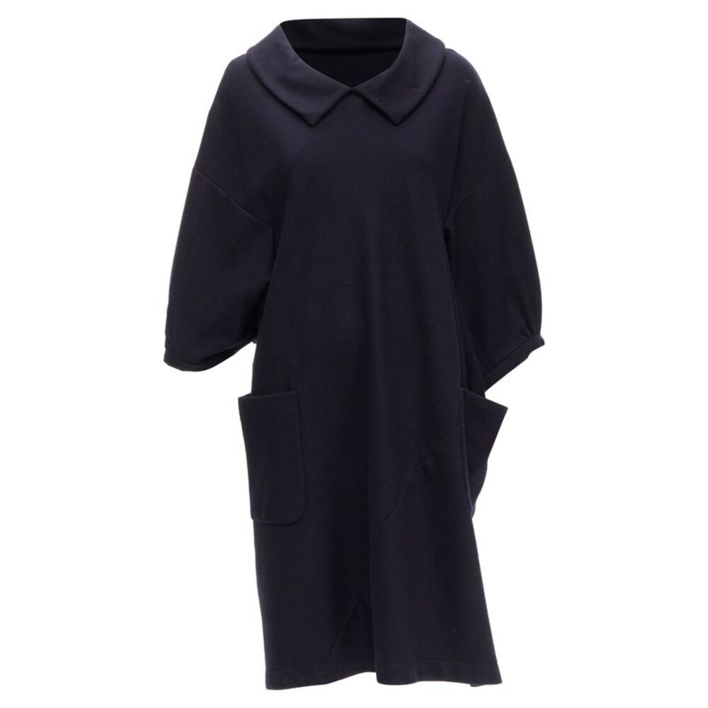 Comme Des Garcons 2013 Wool Boxy Dress